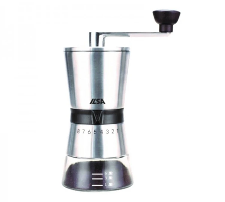 Moulin à Café Manuel ILSA Avec Mécanisme En Inox 1 Moulin à Café Manuel ILSA Avec Mécanisme En Inox