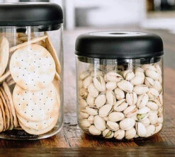 Boîte Conservatrice Avec Vide D'air Atmos En Verre 250 Gr - Fellow -Café De Qualité 4 fellow boite vide air