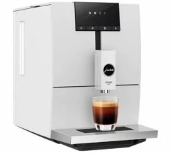 JURA ENA 4 Full Nordic White EB Garantie 3 Ans -Café De Qualité 4 machine a cafe jura ena 4 blanche