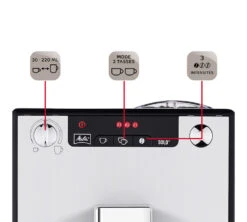 Melitta Caffeo Solo Argent / Noir E950-103 -Café De Qualité 4 melitta caffeo solo e950 103