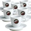 6 Tasses Et Sous-tasses Expresso Caffè Vergnano