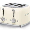 Grille-pain TSF03CREU 4 Tranches Crème - SMEG