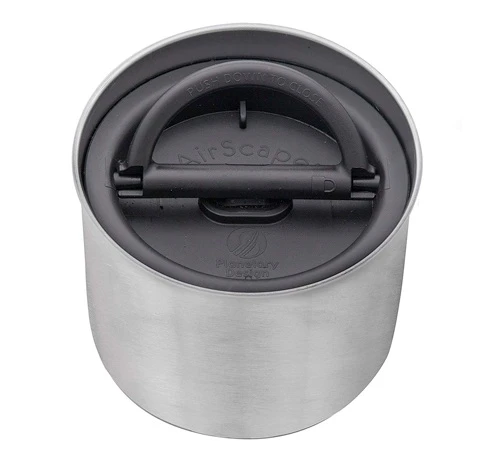 Boîte Conservatrice Inox Argent Avec Vide D'air 250g - Airscape 2 Boîte Conservatrice Inox Argent Avec Vide D'air 250g - Airscape – Image 2