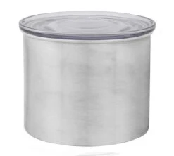 Boîte Conservatrice Inox Argent Avec Vide D'air 250g - Airscape 7 Boîte Conservatrice Inox Argent Avec Vide D'air 250g - Airscape -Café De Qualité airscape3 2