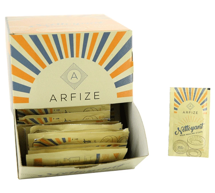 Carton De 70x15g De Nettoyant Pour Moulin ARFIZE 2 Carton De 70x15g De Nettoyant Pour Moulin ARFIZE – Image 2