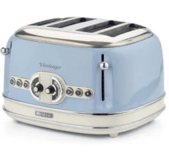 Grille Pain - Vintage 156 4 Slices Bleu- 00C015604AR0 - ARIETE -Café De Qualité ariete 4 vintage bleu2