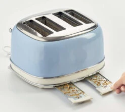 Grille Pain - Vintage 156 4 Slices Bleu- 00C015604AR0 - ARIETE -Café De Qualité ariete 4 vintage bleu3