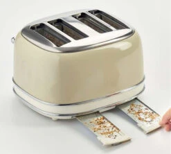 Grille Pain - Vintage 156 4 Fentes Beige - 00C015604AR0 - ARIETE -Café De Qualité ariete grille pain beige2