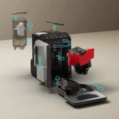 SIEMENS EQ300 - TF305E04 Inox Et Titane Métallisé - Garantie 3 Ans -Café De Qualité assemblage schema