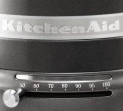 Bouilloire KitchenAid à Température Réglable - Couleur Gris Etain 1,5 L -Café De Qualité bouilgris regla