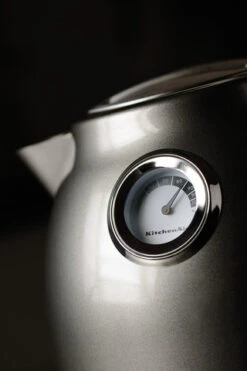 Bouilloire KitchenAid à Température Réglable - Couleur Gris Etain 1,5 L -Café De Qualité bouilloire gris etain kitchenaid