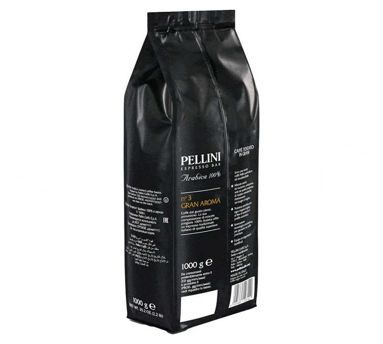 1kg Café En Grain Gran Aroma N°3 - PELLINI 5 1kg Café En Grain Gran Aroma N°3 - PELLINI – Image 5