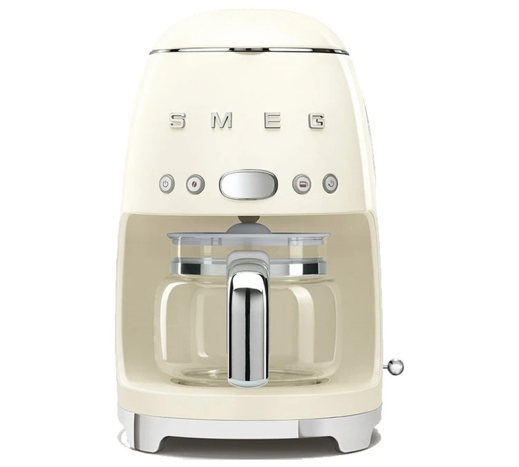 Set Petit-Déjeuner (Toaster - Cafetière Filtre - Presse Agrumes - Bouilloire) Crème - SMEG 2 Set Petit-Déjeuner (Toaster - Cafetière Filtre - Presse Agrumes - Bouilloire) Crème - SMEG – Image 2