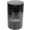 Boite Conservatrice Avec Vide D'air 500gr/1.85L Noire Avec Logo - Coffeevac