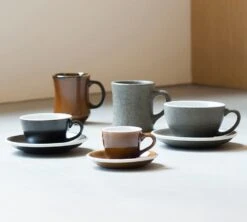 6 Tasses Espresso Et Sous-tasses Egg Black Loveramics - 8 Cl -Café De Qualité collectiongunpow 1