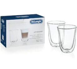 2 Verres Latte 22 Cl - DELONGHI
