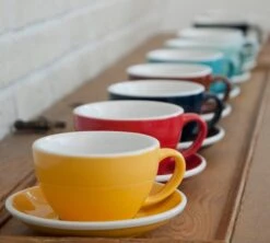 6 Tasses Espresso Et Sous-tasses Egg 8cl Gunpowder - Loveramics -Café De Qualité eggcollection 3