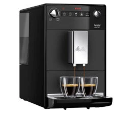 MELITTA Purista® F230-104 Noir Mat Garantie 3 Ans -Café De Qualité expresso broyeur melitta purista noir mat compact