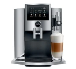 JURA S8 Chrome Smart Connect Inclus Garantie 3 Ans -Café De Qualité expresso broyeur s8 chrome face