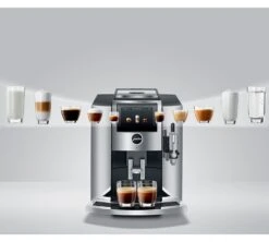 JURA S8 Chrome Smart Connect Inclus Garantie 3 Ans -Café De Qualité expresso broyeur s8 chrome silver variete ambiance