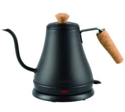 Bouilloire électrique BODUM à Long Bec Gooseneck Noir Mat 0.8L