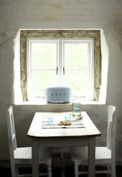 Grille-pain TSF02PBEU 4 Tranches Bleu Azur - SMEG -Café De Qualité gp amb bleazr