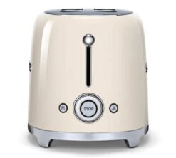 Grille-pain TSF02CREU 4 Tranches - Crème - SMEG -Café De Qualité gp boutons creme