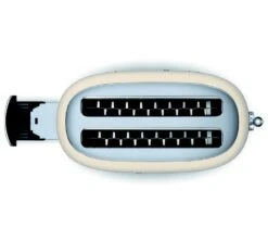 Grille-pain TSF02CREU 4 Tranches - Crème - SMEG -Café De Qualité gp fente creme