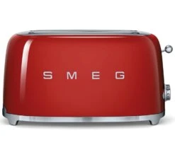 Grille-pain TSF02RDEU 4 Tranches Rouge - SMEG