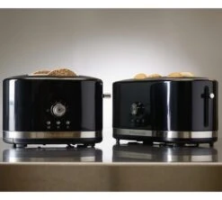 Toaster KitchenAid 5KMT2116EER Noir Onyx 2 Fentes -Café De Qualité gpnoir amb2