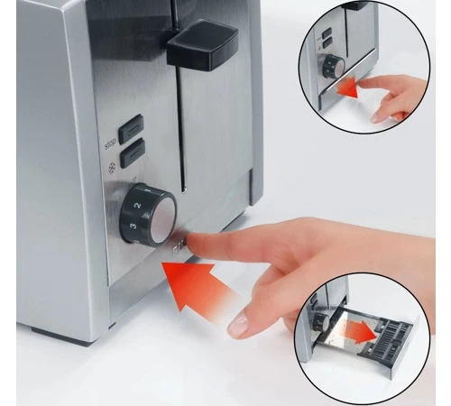 Toaster Graef TO80EU 2 Fentes Inox 5 Toaster Graef TO80EU 2 Fentes Inox – Image 5