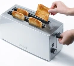 Grille Pain 2 Fentes Larges Inox - Graef TO100EU -Café De Qualité graef to100 4