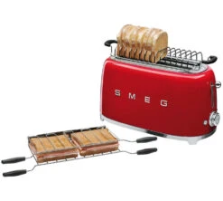 Deux Pinces SMEG Pour Grille-pain 4 Tranches Années 50 -Café De Qualité grille amb 2