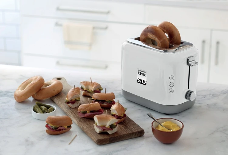 Grille-pain KENWOOD - KMix TCX751WH Blanc 2 Fentes 2 Grille-pain KENWOOD - KMix TCX751WH Blanc 2 Fentes – Image 2