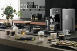 Delonghi Maestosa EPAM 960.75.GLM Pack Zen Garantie 5 ANS -Café De Qualité gruppo bicchieri valcucine con display