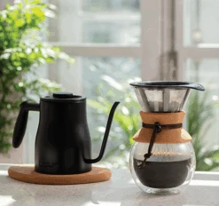 Bouilloire Traditionnelle Gooseneck - Inox Cuivré à Long Bec - 1L - BODUM -Café De Qualité image secondaire 89622 3.0 1