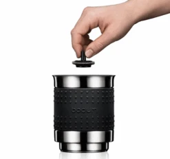 Mousseur à Lait électrique Bistro Barista Noir - 11901-01EURO - BODUM -Café De Qualité image secondaire 97990 2.0