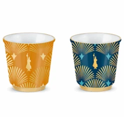 4 Tasses Déco Glamour - 33 Cl - BIALETTI -Café De Qualité image secondaire tasses 3.0