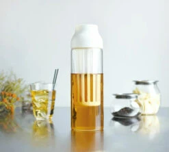 Carafe KINTO Capsule Blanche 1L Pour Infusions à Froid -Café De Qualité kinto capsule 3