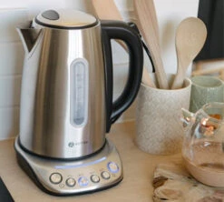 Bouilloire Kottea KT102 Température Réglable Inox 1.7L + 2 Verres Mila 25 Cl -Café De Qualité kottea kt105 5