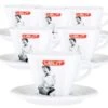 Lot De 6 Tasses + Sous Tasses Cappuccino 19cl - Lelit