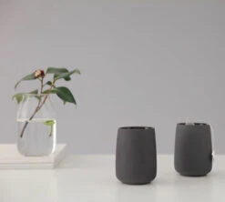 2 Tasses Double Paroi Nicola 150 Ml Noires - VIVA SCANDINAVIA -Café De Qualité lifestyle nicola large