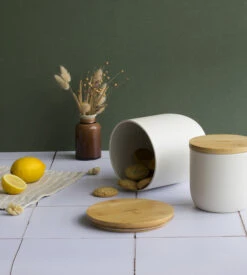 Lot De 3 Boîtes à Café/thé Rondes PEBBLY -Café De Qualité lifestyle pebbly