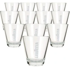 12 Verres Espresso Lavazza - 10 Cl