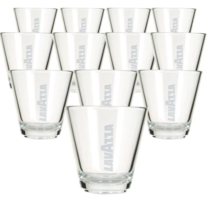 12 Verres Espresso Lavazza - 10 Cl 1 12 Verres Espresso Lavazza - 10 Cl