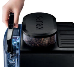 Krups Arabica Noire Argent YY3075FD -Café De Qualité machine a cafe krups yy3075fd bac a eau