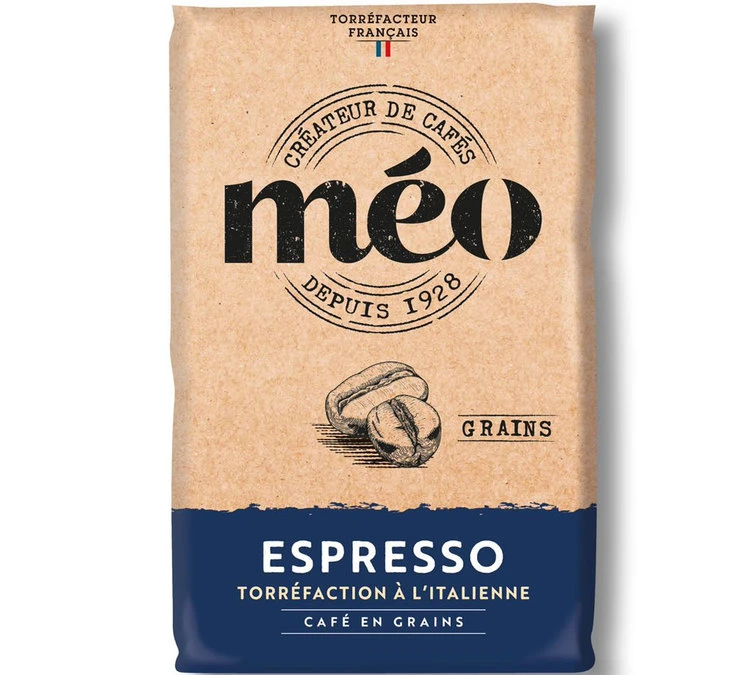 1kg Café En Grain Espresso à L'italienne - MEO 1 1kg Café En Grain Espresso à L'italienne - MEO