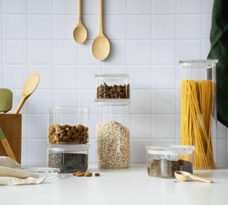 Boîte De Conservation Carrée En Verre 800ml - PEBBLY 3 Boîte De Conservation Carrée En Verre 800ml - PEBBLY – Image 3