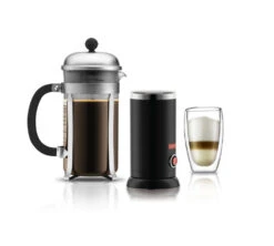 Mousseur à Lait électrique Bistro Noir Mat - 11870-01EURO - BODUM -Café De Qualité mouss compa