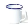 Mug - 35 Cl - Blanc Avec Bordure Bleue FALCON ENAMELWARE